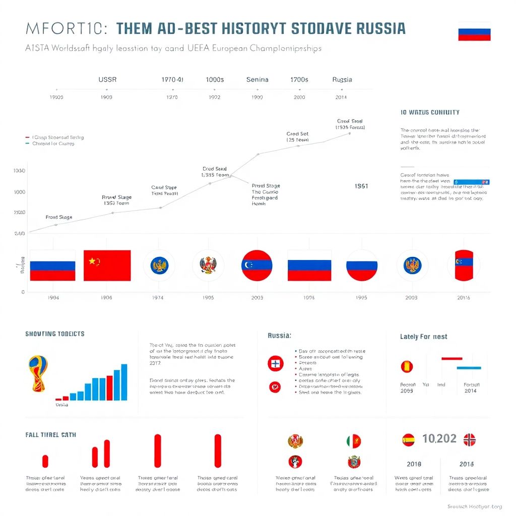 История российских сборных на чемпионатах мира и Европы в футболе