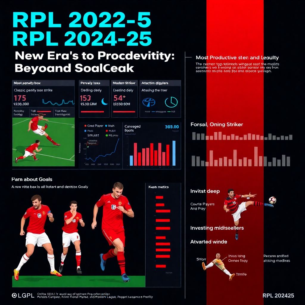 Рейтинг самых результативных игроков РПЛ этого сезона: статистика и лидеры