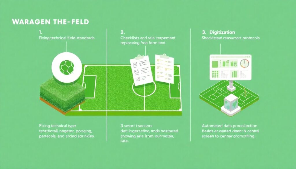 Обзоры полей и арбитража: программы подготовки стадионов - иллюстрация