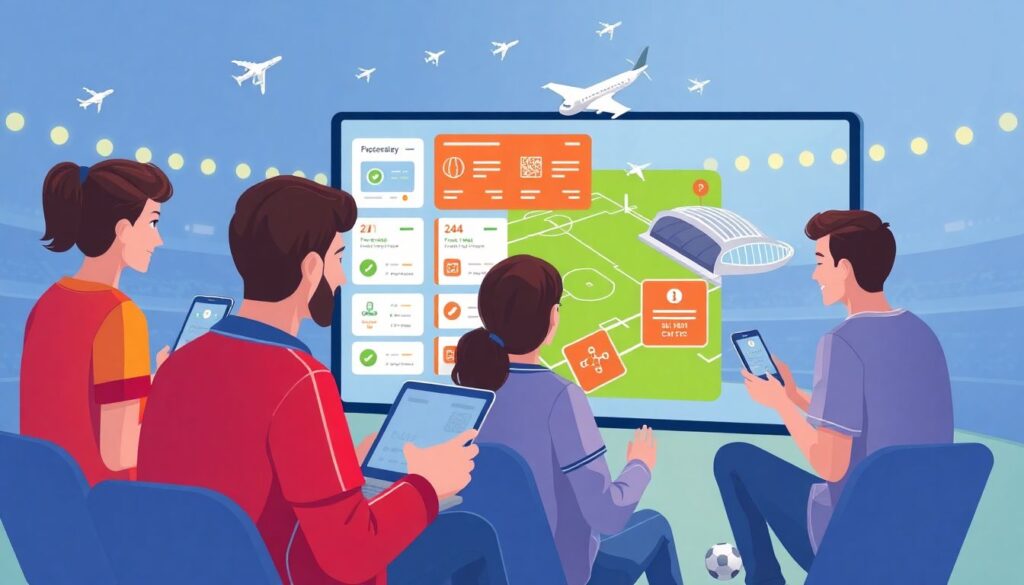 Традиции домашних матчей и маршруты болельщиков - иллюстрация