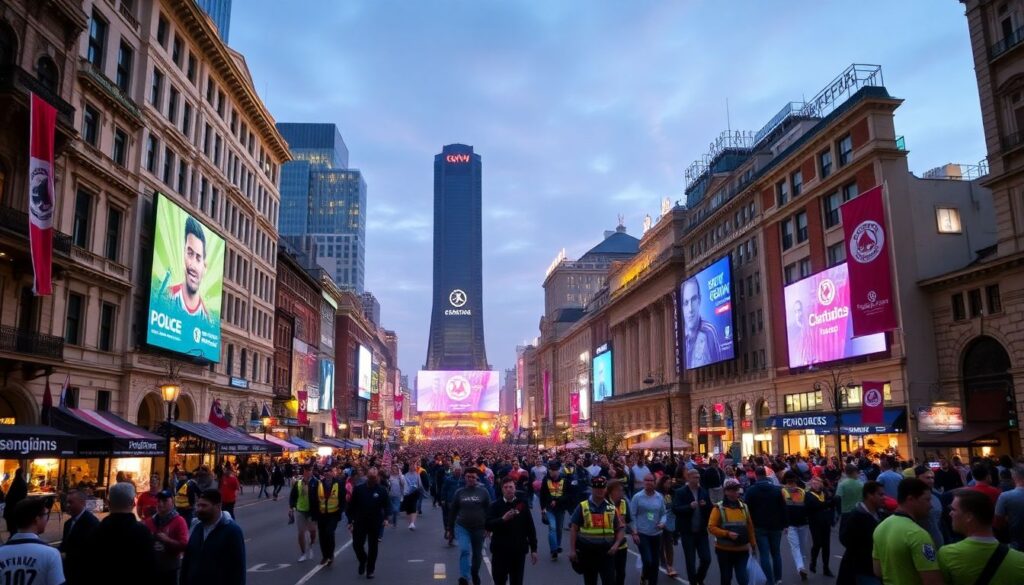 Традиции домашних матчей и маршруты болельщиков - иллюстрация