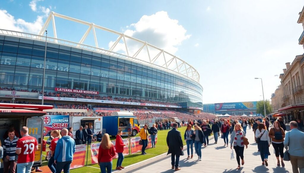 История стадионов российской Премьер-лиги: легендарные арены - иллюстрация