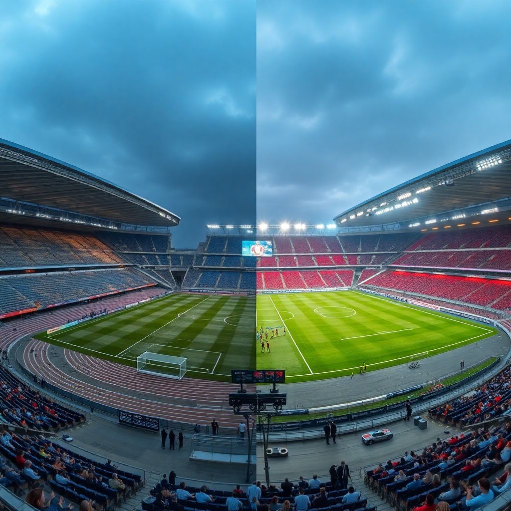 История стадионов российской Премьер-лиги: легендарные арены и их развитие