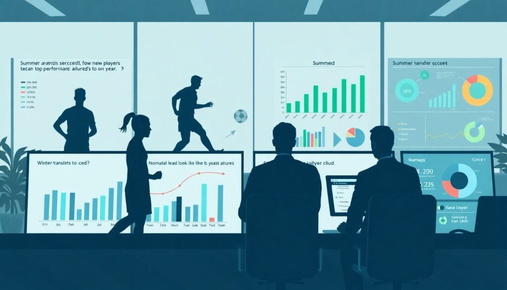 Летние и зимние трансферы: сравнение трендов - иллюстрация