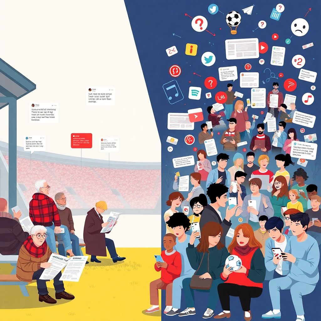 Медийная грамотность болельщиков: как менялось восприятие спортивной информации