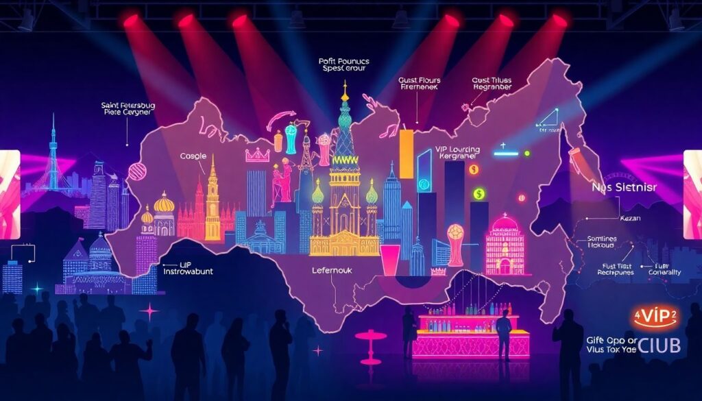 Сравнение клубных культур в разных регионах России - иллюстрация
