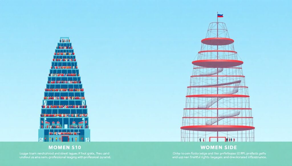 Развитие женского футбола в России и его связь с мужским - иллюстрация