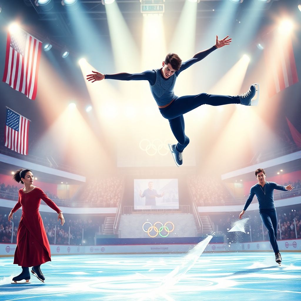 Мужская сборная США по фигурному катанию на Олимпиаду‑2026: почти русская команда