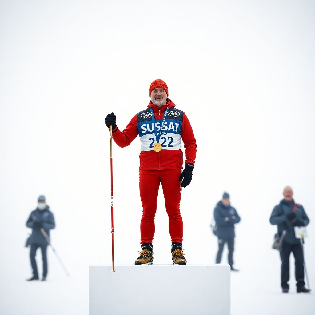 Российский лыжник, выигравший золото задним числом и так и не ставший олимпийским