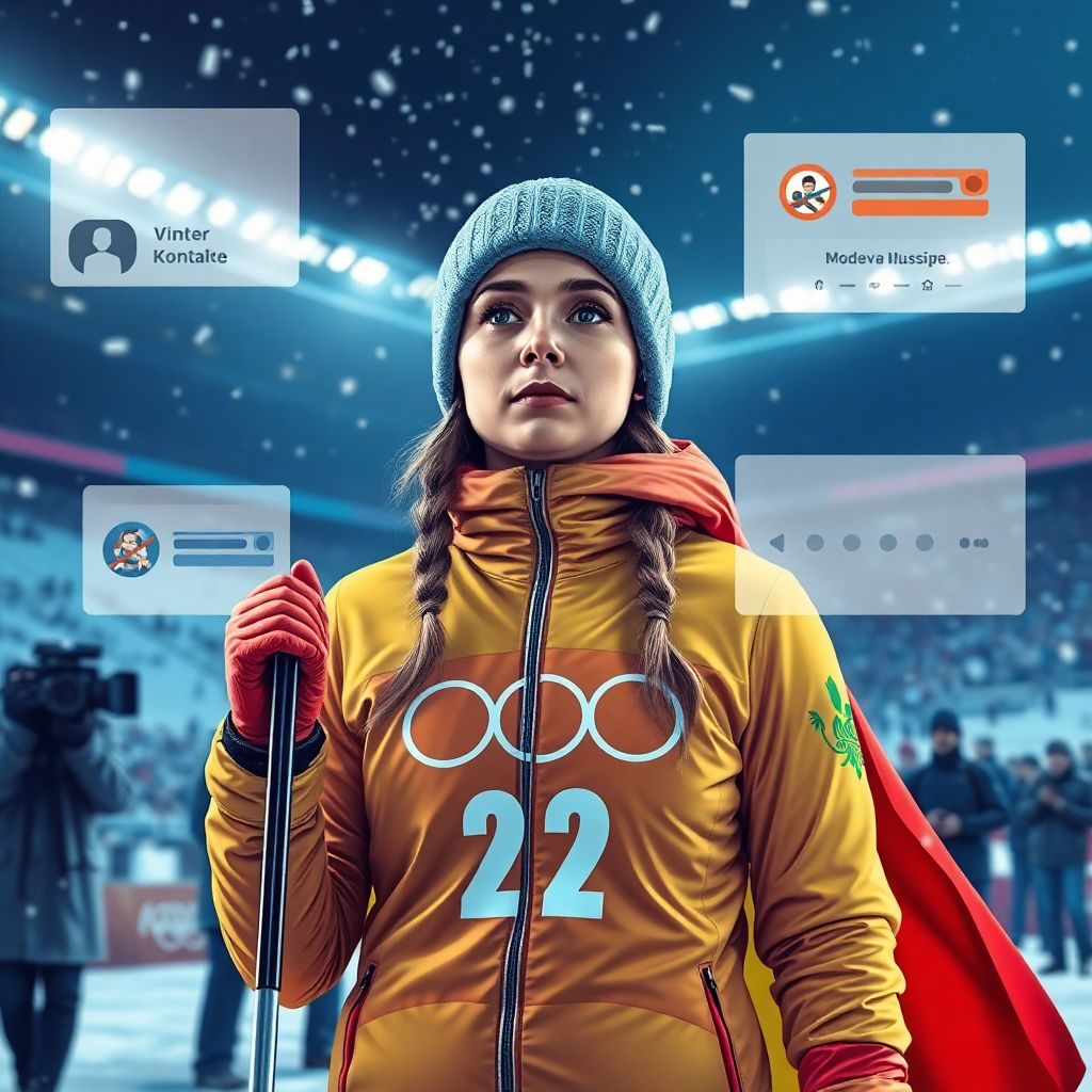 Знаменосец сборной Молдавии Елизавета Хлусович удалила Vk после скандала