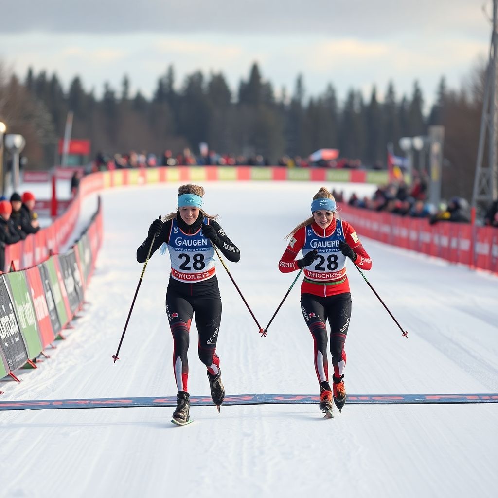 Женская эстафета ЧР по биатлону в Тюмени: триумф Свердловской области и сестер Шевченко