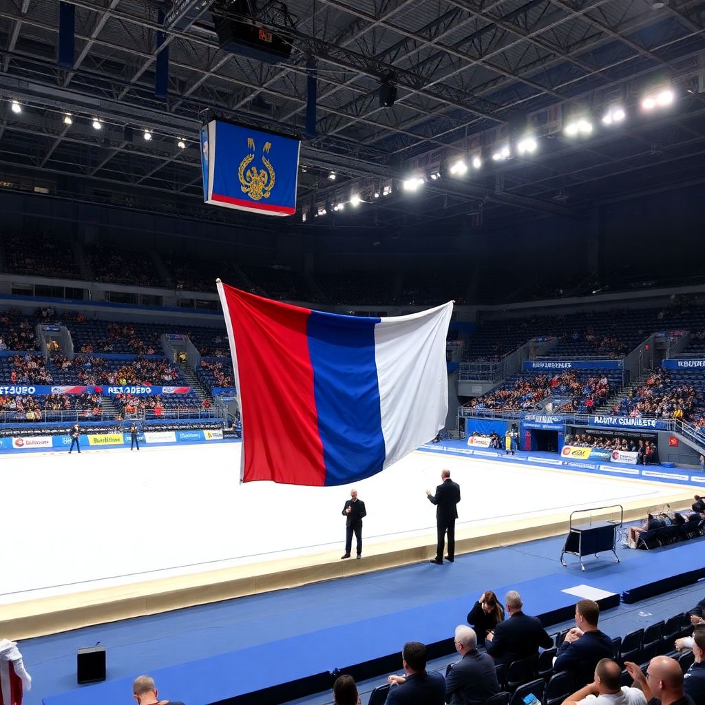Запрет флага России в Клуже поставил под угрозу румынскую гимнастику